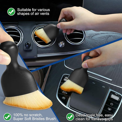 Ultimate Car Interior Detailing Brush Kit (5-Piece)